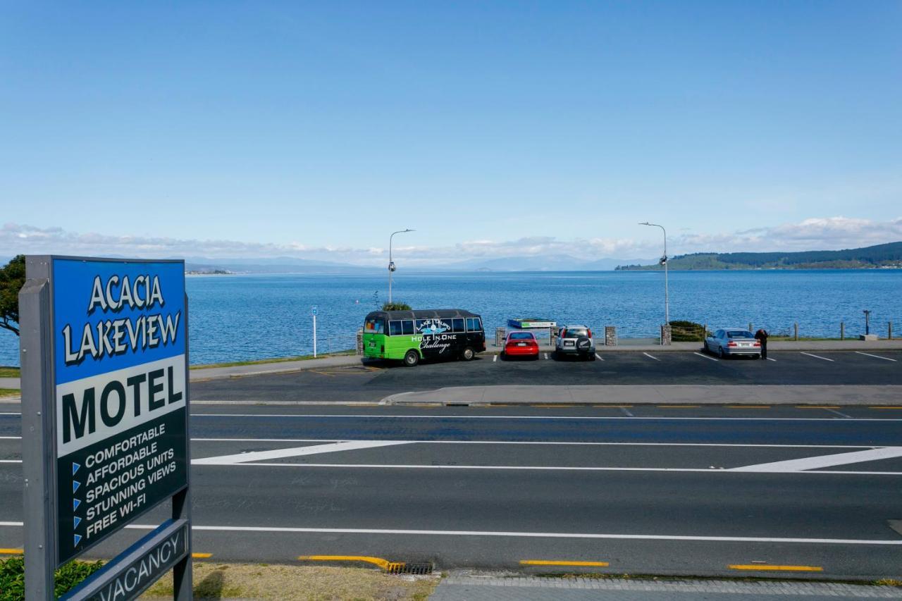 Acacia Lake View Motel Lago Lago Taupo Esterno foto